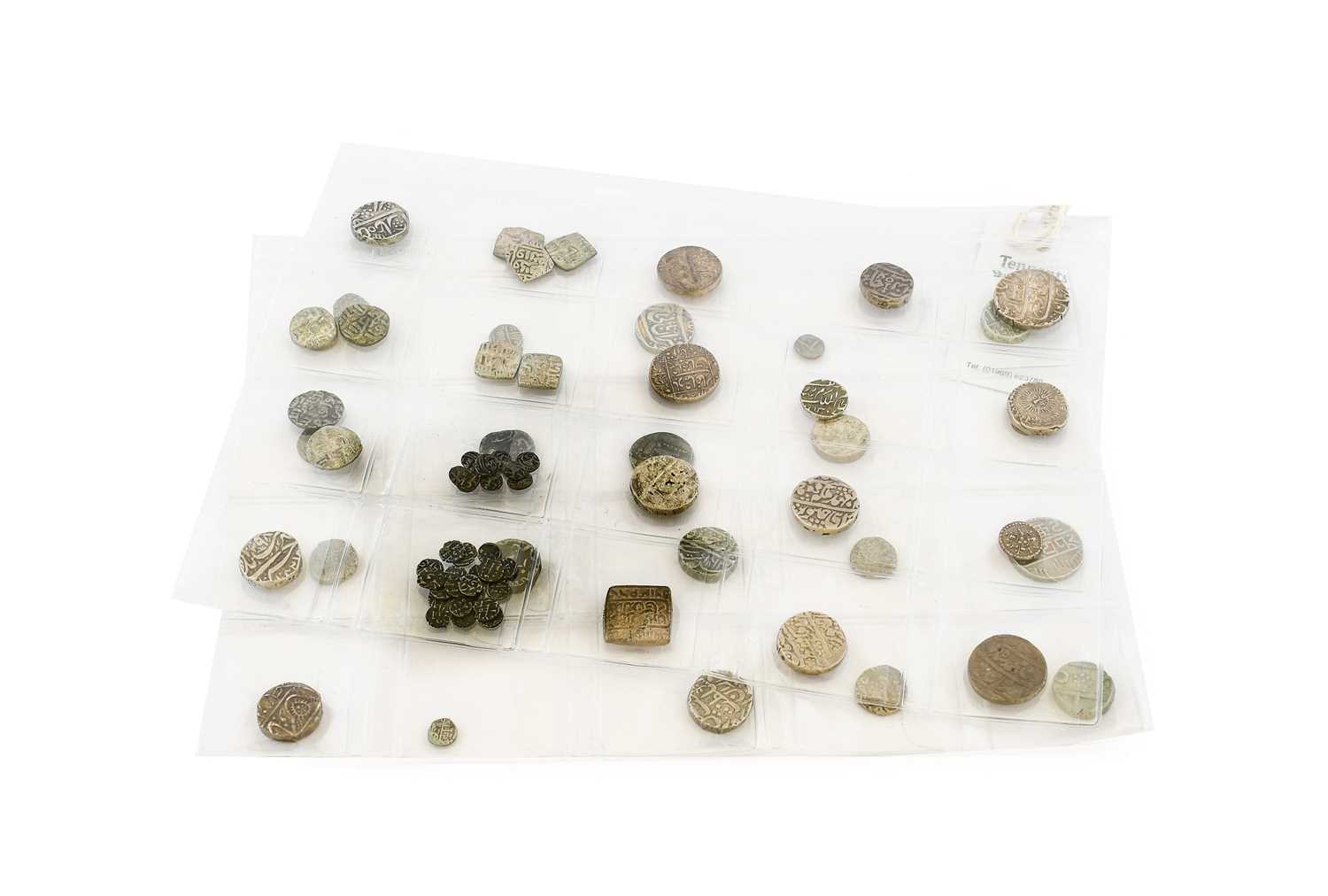 73 x India, Hammered Silver comprising rupees and fractional coins from the Mughal Empire and the - Image 3 of 3