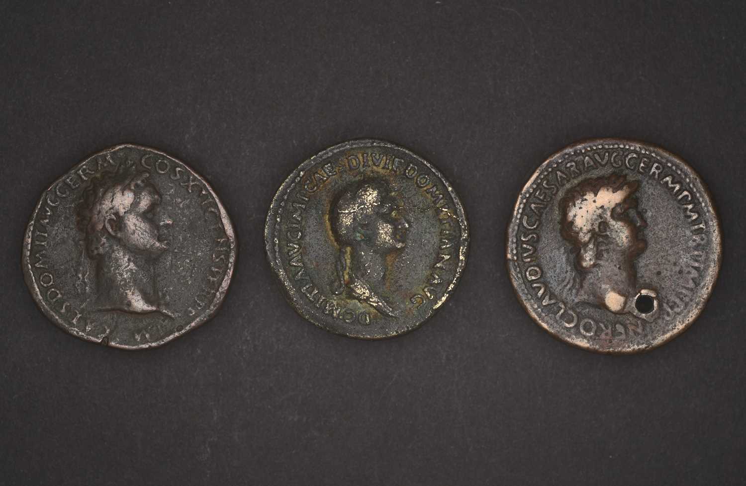 3 x 'Paduan' Medals comprising: (1) Imitation of Domitian (AD 81-96) Sestertius after Giovanni da - Image 3 of 6
