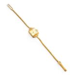 A lady's 9 carat gold Bernex wristwatchGross weight: 12.9 grams