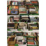 Sixteen Boxes of Books, including novels historical, biographical, geographical and other