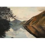 P* J* Hargreaves (20th century)Tranquil lakeland landscapeSigned, oil on canvas, 50.5cm by 73cm