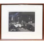 British School (20th century)"Doctor Duncan"Signed, inscribed and dated (19)89, etching, 22cm by