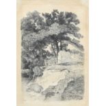 After John Sell Cotman (1782-1848)"Duncomb Park, Yorkshire"Etching, together with a further