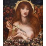 After Dante Gabriel Rossetti (1821-1882)"Venus Verticordia"Coloured print, 67cm by 58cm