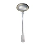 A George IV Silver Soup-Ladle, by William Bateman, London, 1824