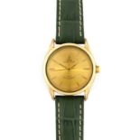 Tudor: A Gold Plated Automatic Centre Seconds Wristwatch, signed Tudor, model: Oyster Prince, ref: