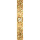 Bueche Girod: A Lady's 9 Carat Two Colour Gold Wristwatch, signed Bueche Girod, 1965, manual wound