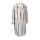 A Saga Fox Fur Coat, retailed by Dysons Furriers Ltd, LeedsPossibly size 12, 40" chest. Slight