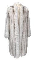 A Saga Fox Fur Coat, retailed by Dysons Furriers Ltd, LeedsPossibly size 12, 40" chest. Slight