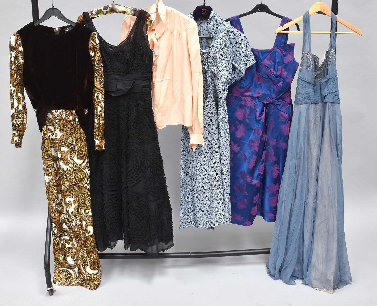 Assorted Circa 1950s and Later Ladies Costume, comprising a Silhouette de Luxe retailed by - Image 2 of 22