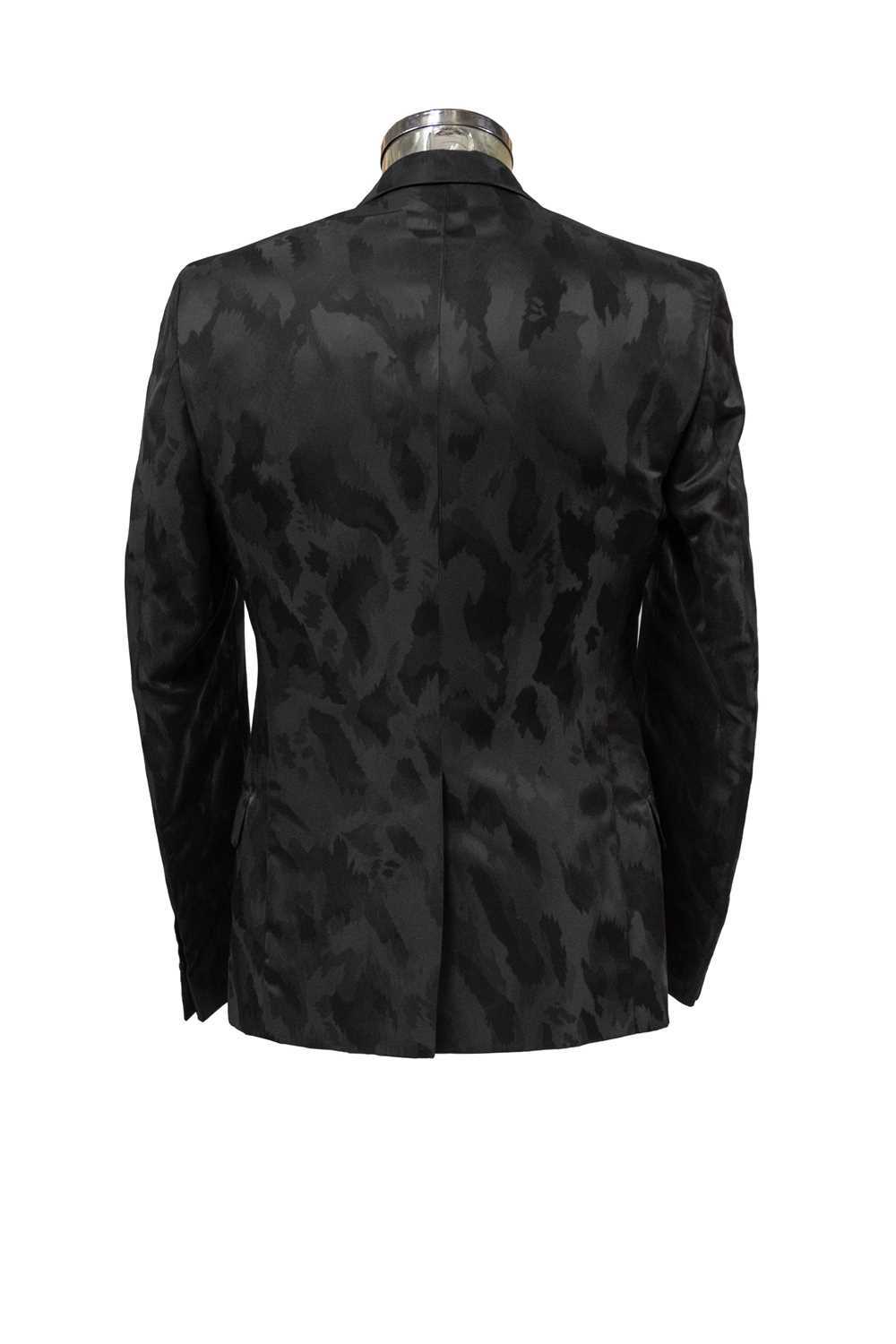 Circa 2012 Just Cavalli Glam Label Firenze Black Silk Jacket with two-button fastening, three - Image 9 of 13