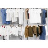 Quantity of Assorted 20th Century Military Costumes, Nurses Outfits, comprising a khaki wool