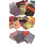 Assorted Asian and Other Textiles, comprising a quantity of assorted printed and woven textiles,