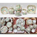 A Large Quantity of Cantonese Export Porcelain, first half 20th century, mainly teawares (three