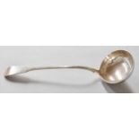 A Victorian Scottish Silver Soup-Ladle, Maker's Mark JMJr, Possibly for John Muir Junior, Glasgow,