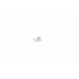 A Loose Old Cut Diamond, weighing 0.34 carat approximately