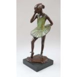 James Butler MBE, RA, RWA, FRBS, (1931-2022)"Weeping Ballerina"Signed, inscribed and dated (19)89,