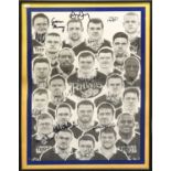 Leeds Rhinos Rugby League Signed Poster