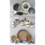 A Small Collection of Decorative Ceramics, Glass and Ornamental Items; including Poole Pottery, a