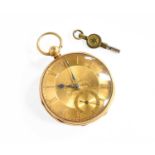 An 18ct Gold Pocket watch