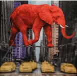 Lars Tunebo (b.1962)"Crossing 5th Avenue"Signed and numbered 71/195, giclee print, 58cm by 58cm Sold