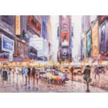 Henderson Cisz (b.1960)"Heart of Manhattan"Signed and numbered, 65/195, giclee print, 34cm by