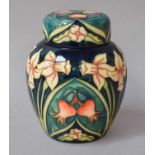 A Moorcroft Ginger Jar and Cover, Carousel pattern, by Rachel Bishop, boxed and with certificate,