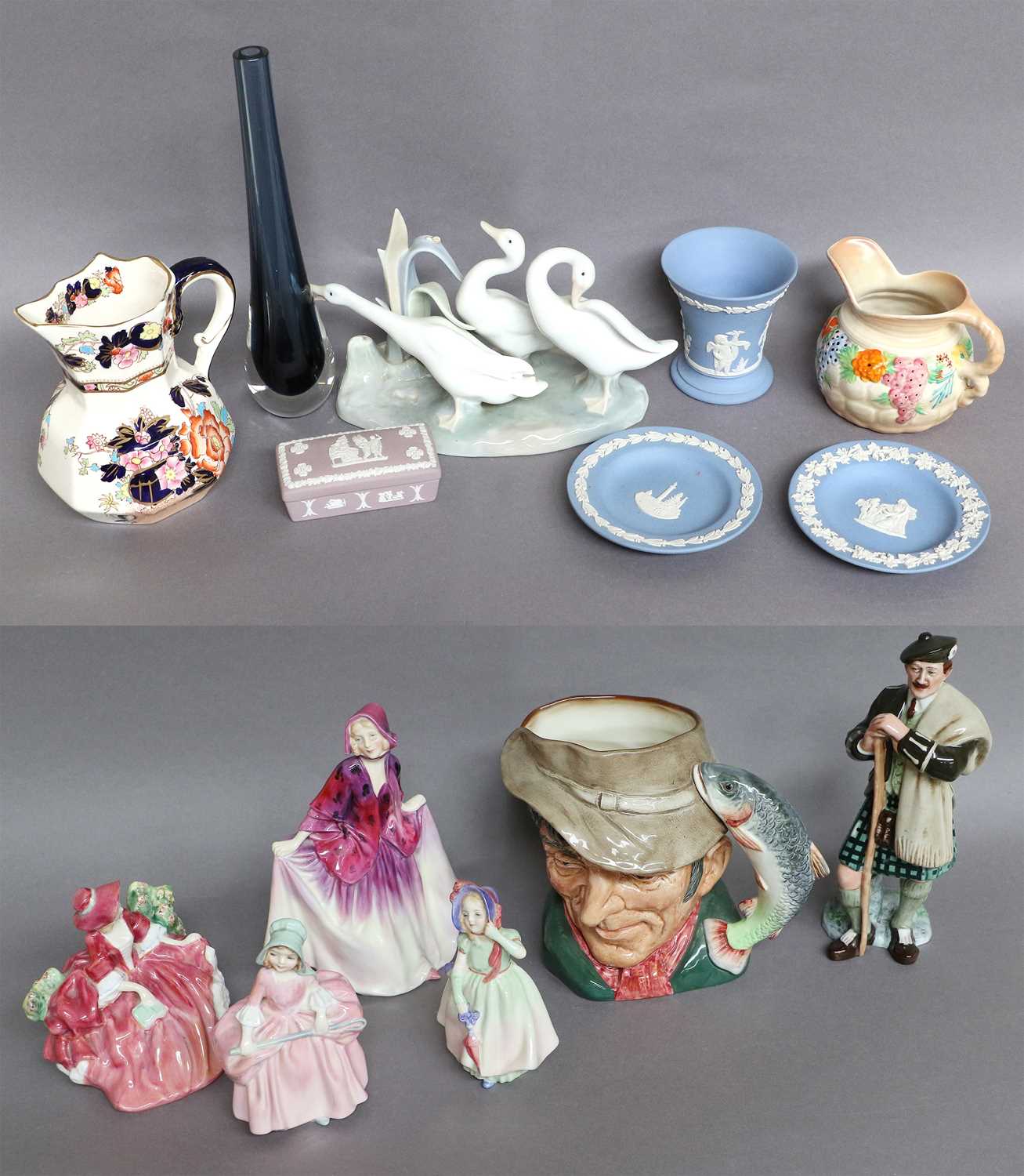 A Small Collection of Royal Doulton Figures, including 'The Laird', HN2361; together with other