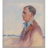 Allan D. Mainds (1881-1945)Portrait of a Gentleman, Head and shouldersSigned, oil on canvas, 74cm by