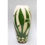 A Walter Moorcroft Pineapple Pattern Vase, numbered 54/100, impressed and painted marks W