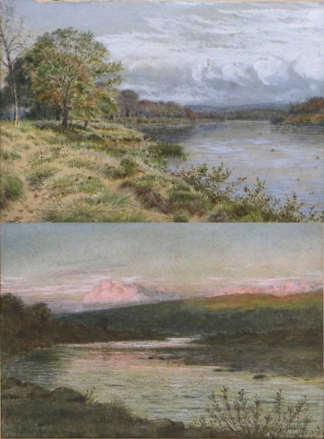 Henry Hetherington Emmerson (1831-1895)River Scene, thought to be the Coquet at RothburySigned,