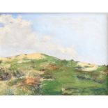 Joseph Hislop (20th Century)Extensive landscape on a summer's day, thought to be BelgiumSigned,