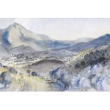 Elizabeth Scott-Moore (1902-1993)Corsican MountainsWatercolour, 36cm by 53cm Provenance: Clarges
