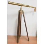 A Brass Telescope with Stand