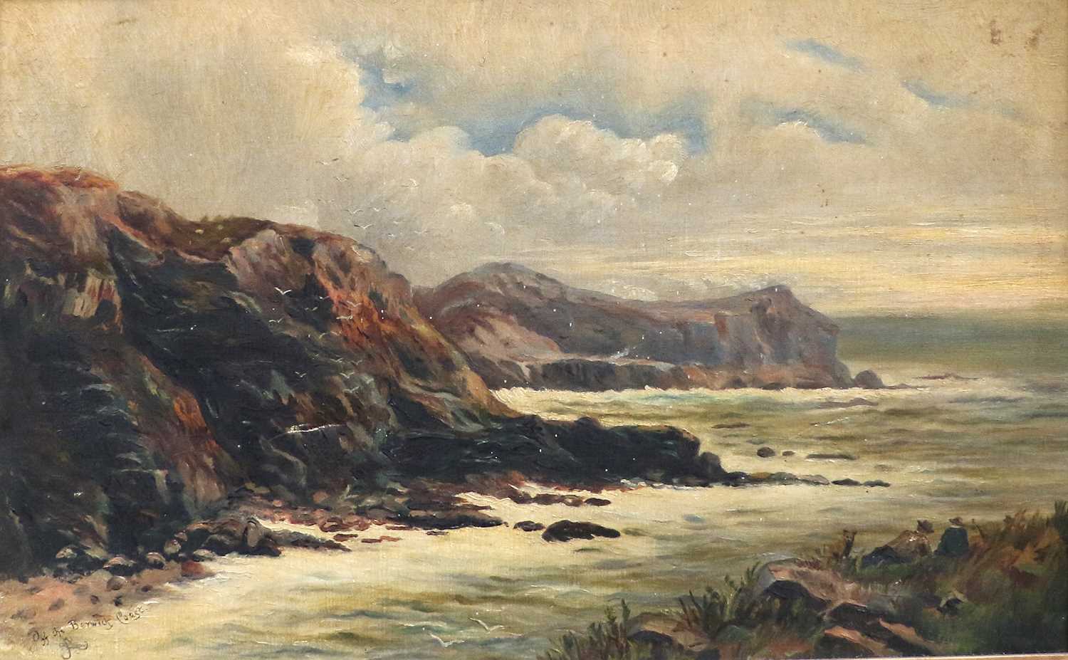 British School (19th Century)''On the Yorkshire Coast''''Off the Berwick Coast''Monogrammed EA, - Image 5 of 5