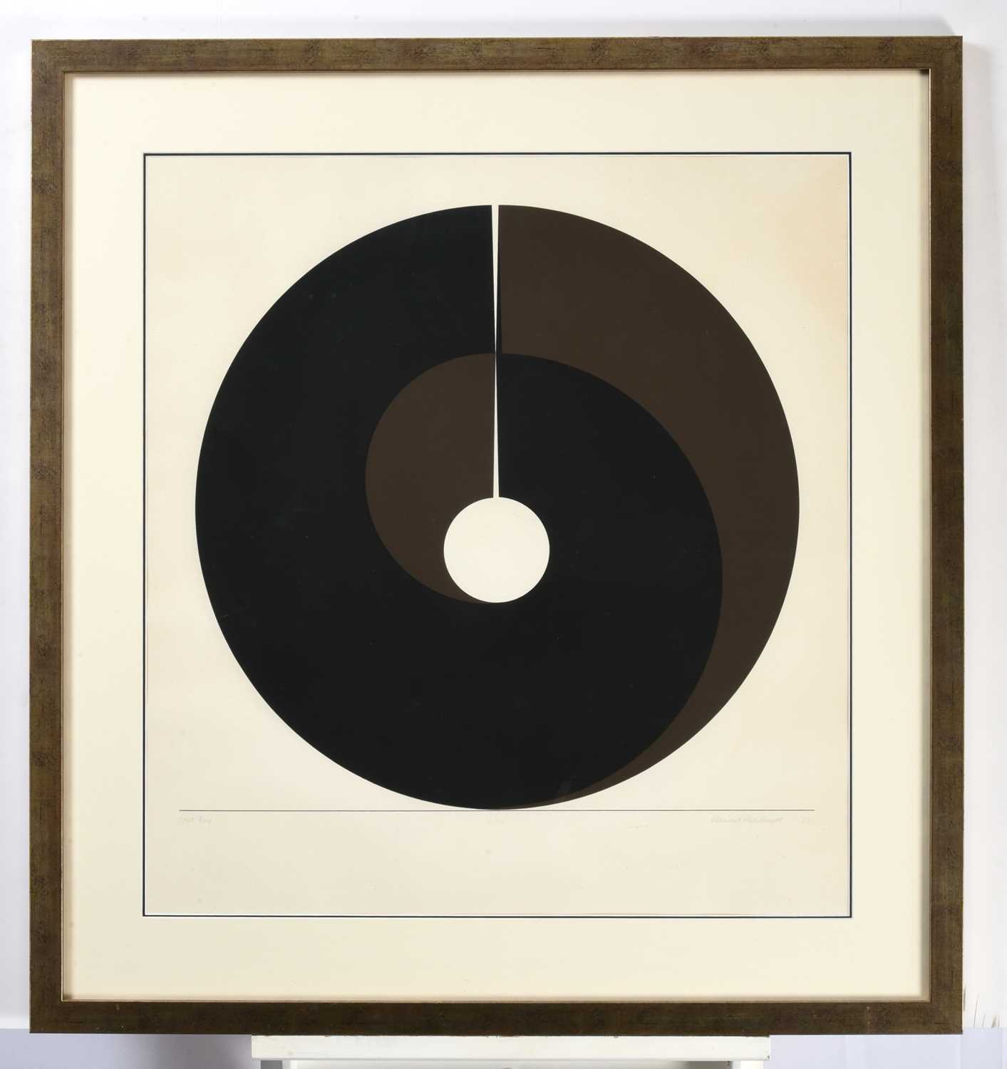 Clement Meadmore (1929–2005) Australian "Split Ring"Signed and dated (19)72, inscribed and - Image 2 of 10