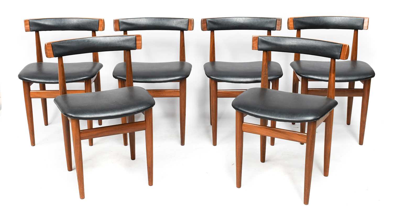 Hans Olsen for Frem Rojle: A 1960s Teak Dining Room Suite, Extending Circular Dining Table, on - Image 2 of 10