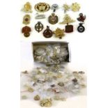 A Collection of Approximately One Hundred and Ninety Post-1953 British Cap and Collar Badges, mainly