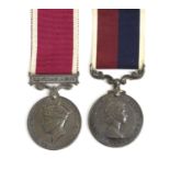 A George VI Army Long Service and Good Conduct Medal, with REGULAR ARMY bar, awarded to 4684436 SJT.
