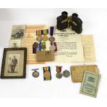 A First/Second World War Long Service Group of Six Medals, comprising British War Medal and