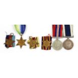 A Second World War Group of Six Medals, awarded to JX.128939 L.GOULDING, P.O. H.M.S. ROYAL SOVEREIGN