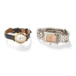 A Lady's Longines Quartz Wristwatch, and a lady's rotary wristwatch (2)