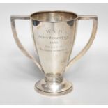 A George V Silver Two-Handled Cup, by William Redfern Deykin and Walter Andrew Harrison, Birmingham,