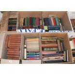 Twelve Boxes of Books, to include: The Novels of Charles Dickens, London: Caxton Publishing