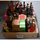 A Quantity of Wines, Brandys and Spirits, including Lepanto, courvoisier, Bordeaux etc (36 bottles)