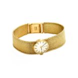 A Lady's 9 Carat Gold Tissot WristwatchHand setting correctly and winding smoothly, movement in