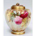 Royal Worcester Pot Pourri Vase (no cover)