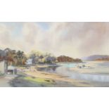 Ebeneezer John Woods Prior (1914-1988)"Arnside"Signed watercolour; together with three further