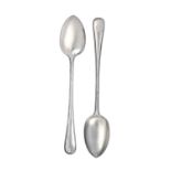 A Pair of Victorian Silver Basting-Spoons, by Charles Boyton, London, 1880