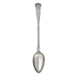 A Victorian Silver Basting-Spoon, by Richard Martin and Ebenezer Hall, Sheffield, 1899